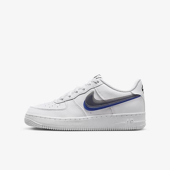 Nike air force 1 kids blue shop